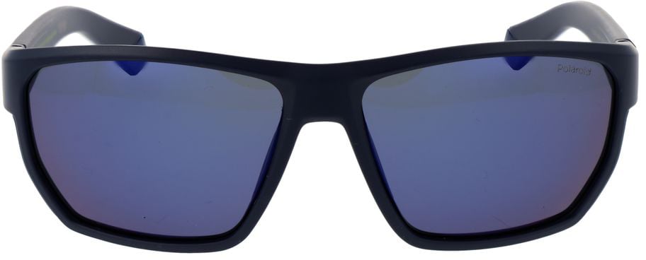 Polaroid Blue Plastic Sunglasses Blauw