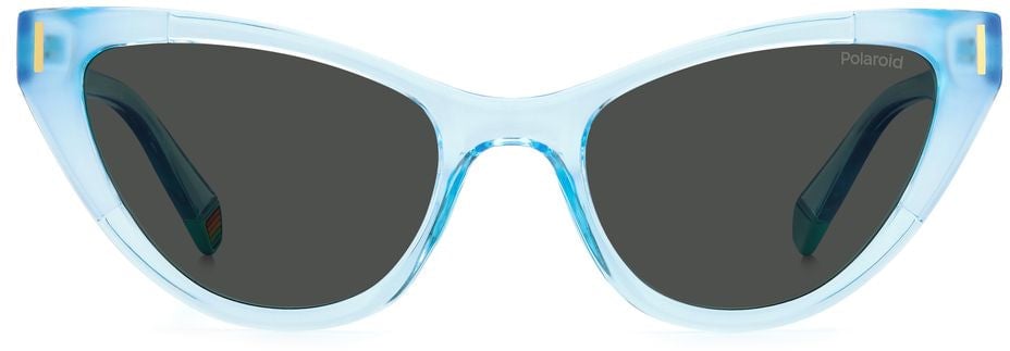 Polaroid Blue Plastic Sunglasses Blauw