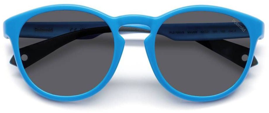 Polaroid Blue Resin Sunglasses Blauw