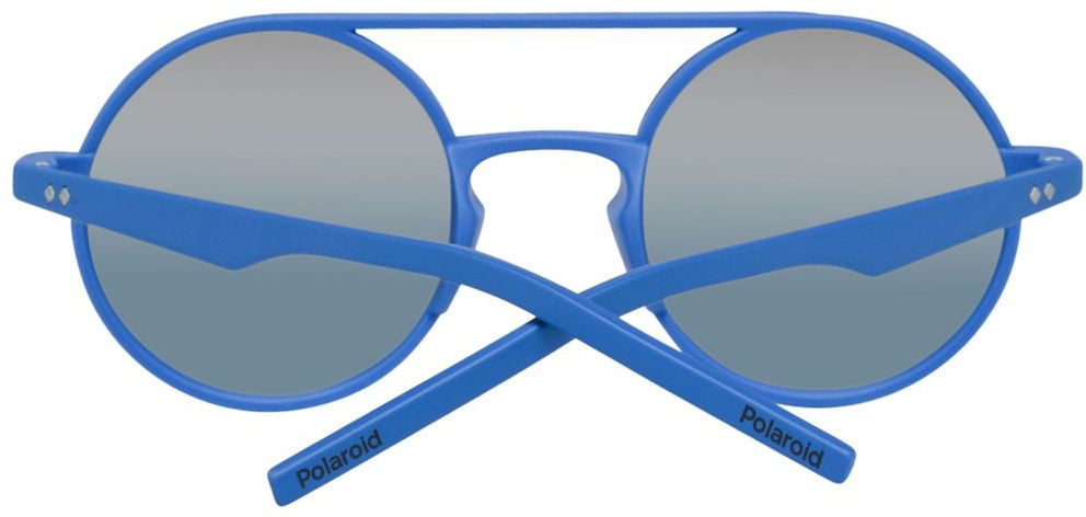Polaroid Blue Plastic Sunglasses Blauw
