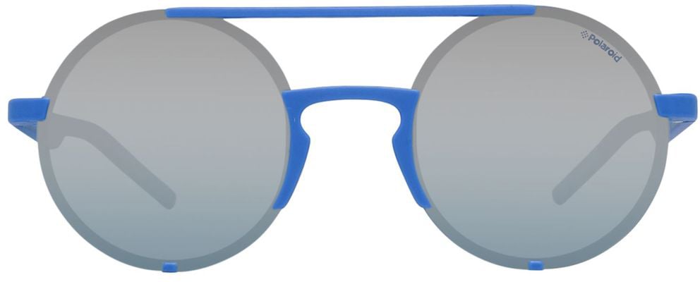 Polaroid Blue Plastic Sunglasses Blauw