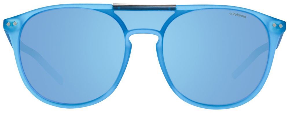 Polaroid Blue Plastic Sunglasses Blauw