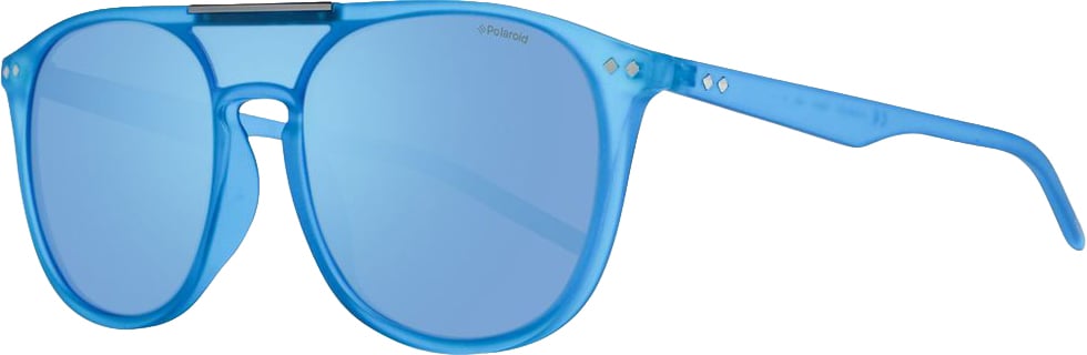 Polaroid Blue Plastic Sunglasses Blauw