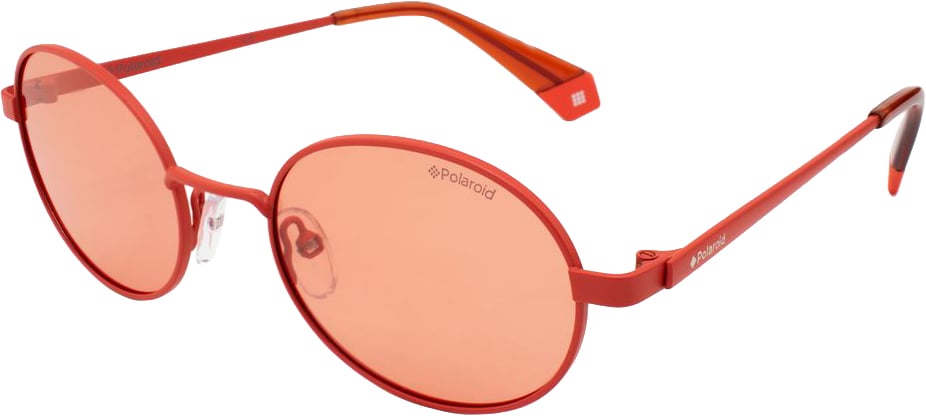 Polaroid Orange Metal Sunglasses Oranje