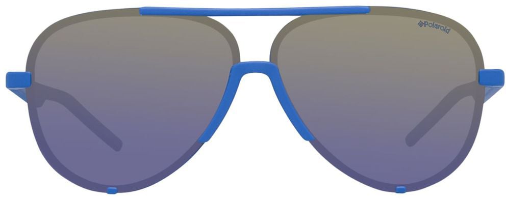 Polaroid Blue Plastic Sunglasses Blauw