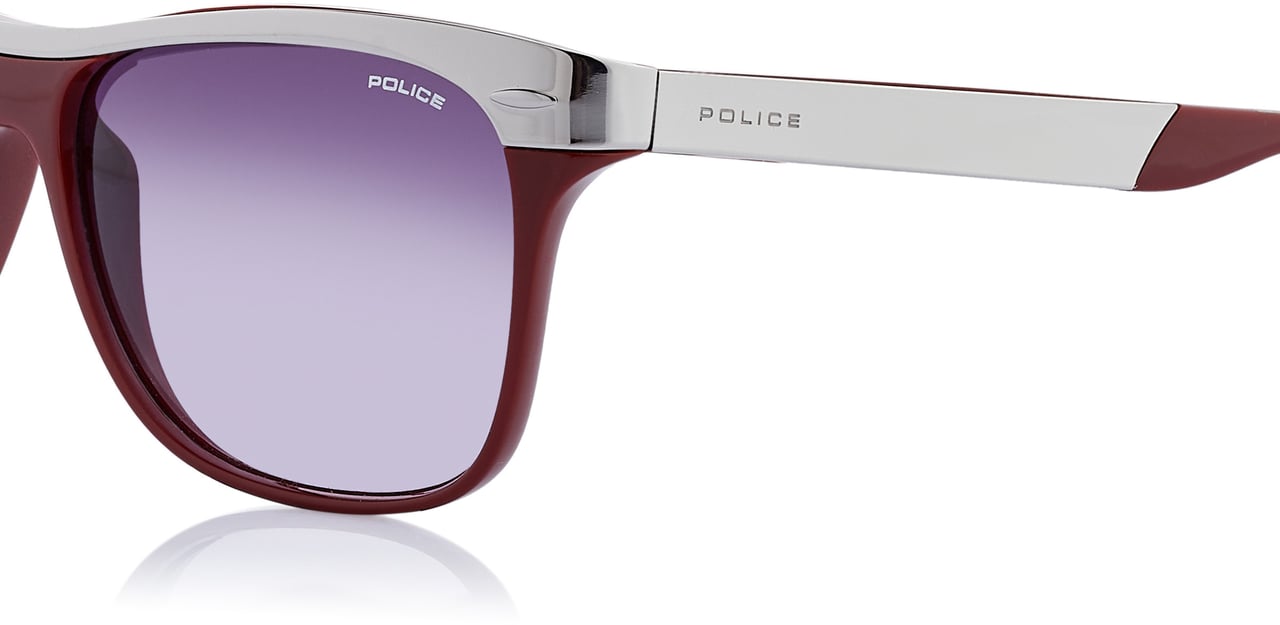 Police Sonnenbrille Rood