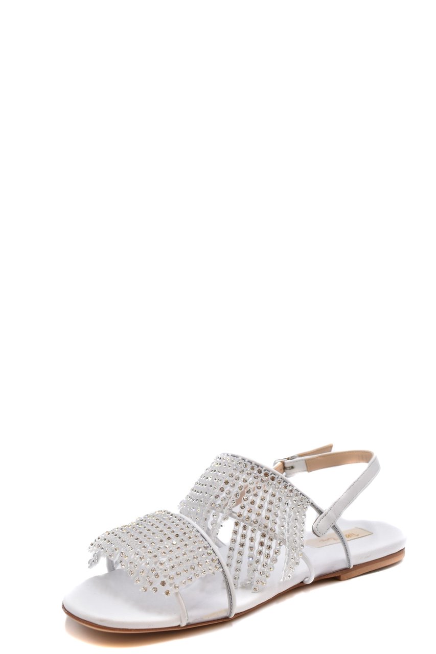 Polly Plume Sandals White Wit