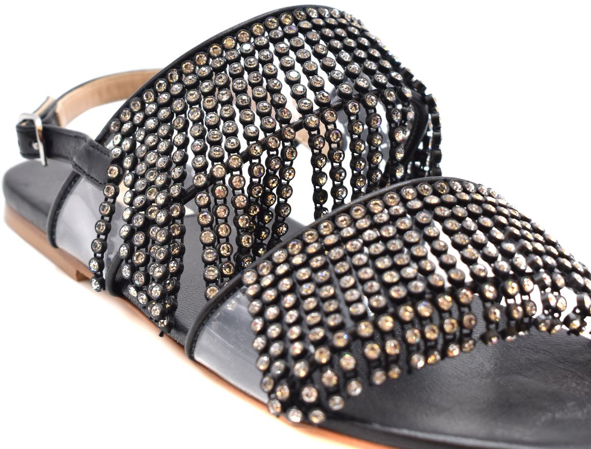 Polly Plume Sandals Black Zwart