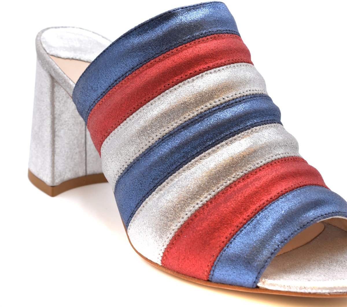 Polly Plume Sandals Silver Zilver