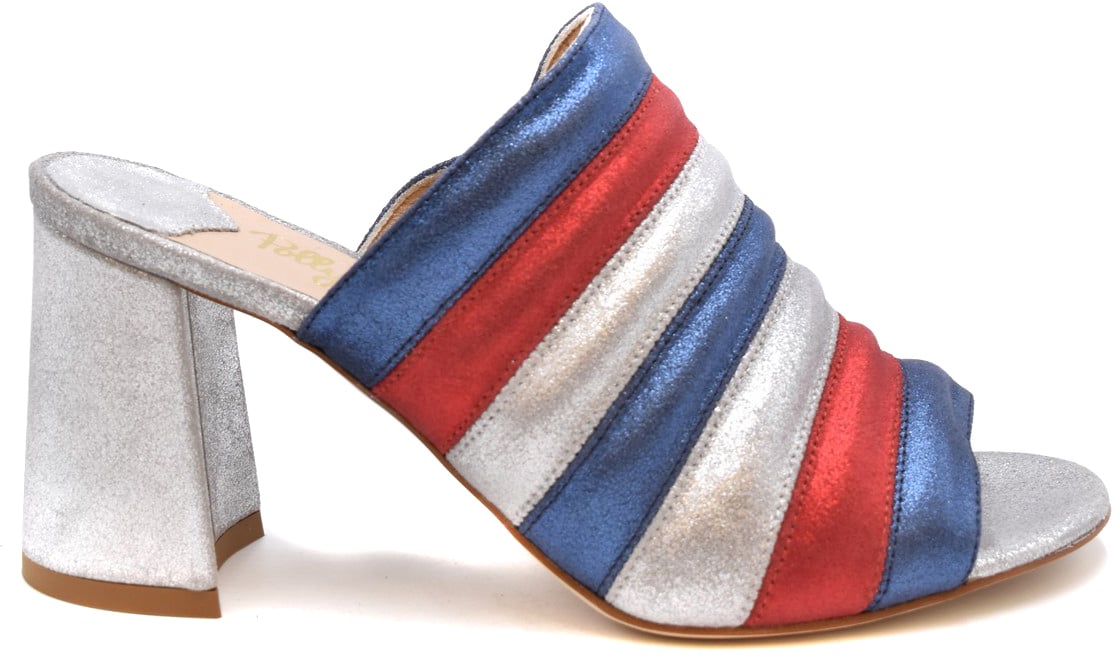 Polly Plume Sandals Silver Zilver