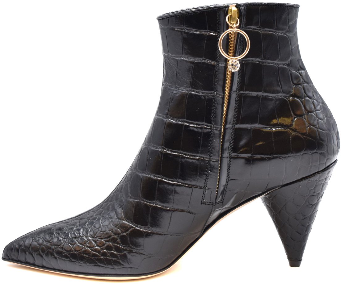 Polly Plume Booties Black Zwart