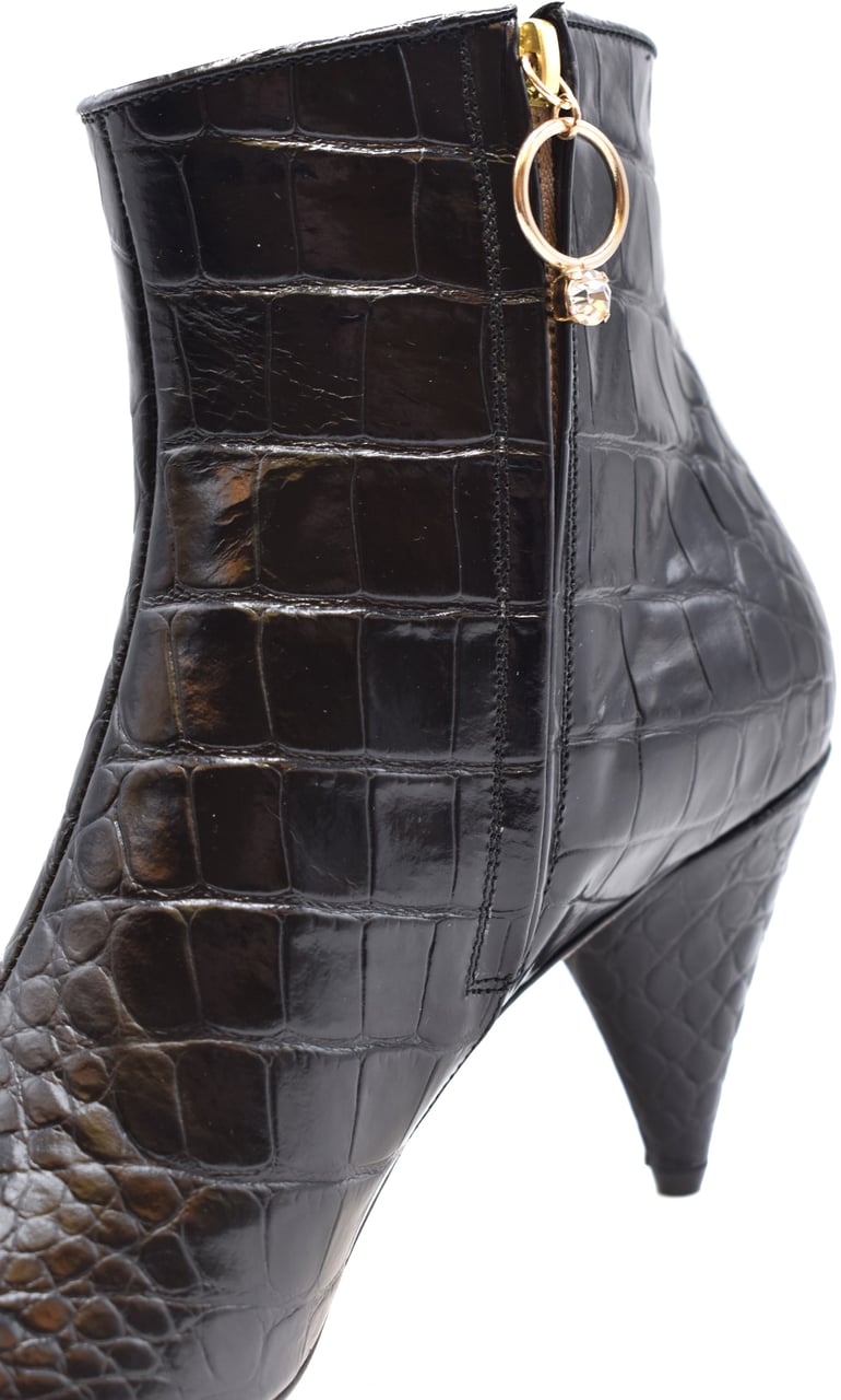 Polly Plume Booties Black Zwart