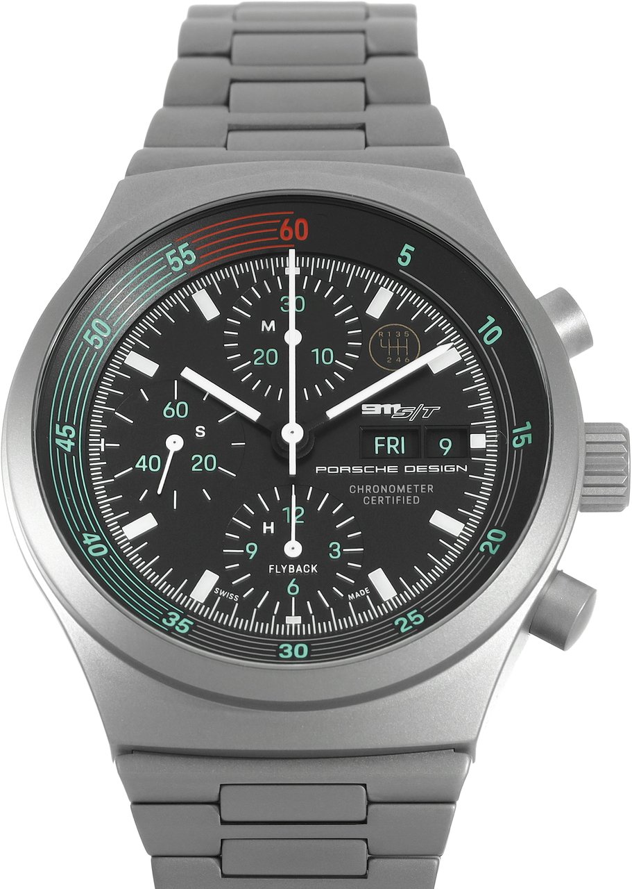 Porsche Design Chronograph Zwart