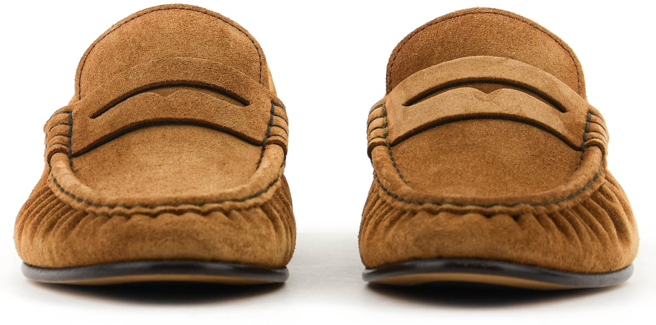 Posa Penny Loafer Wrinkle Cognac Divers