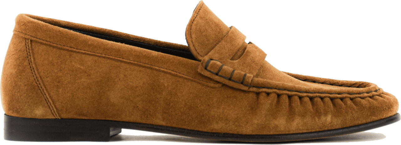 Posa Penny Loafer Wrinkle Cognac Divers