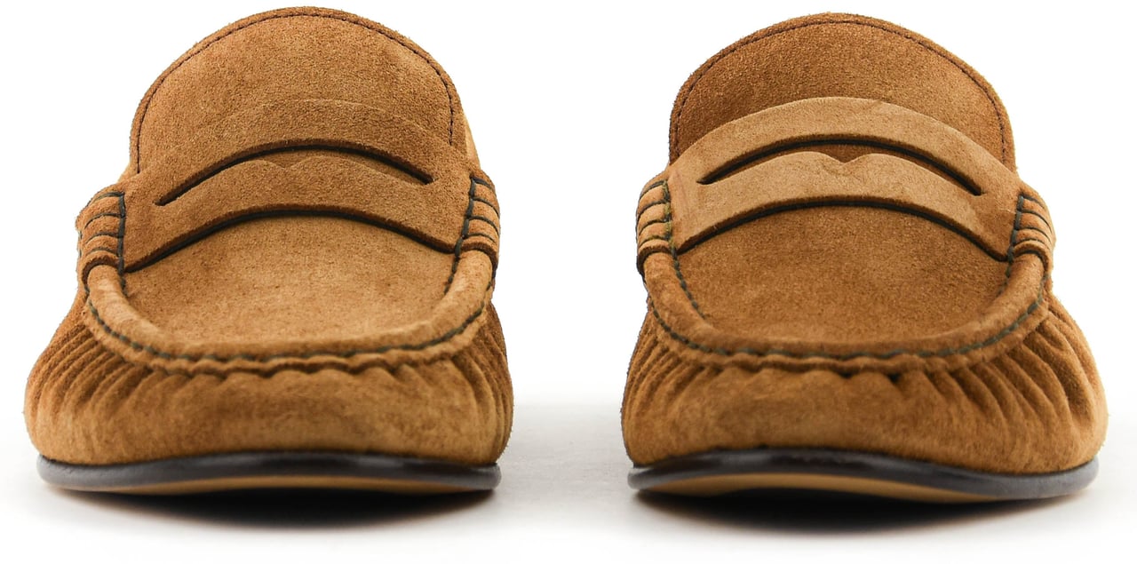 Posa Penny Loafer Wrinkle Cognac Divers