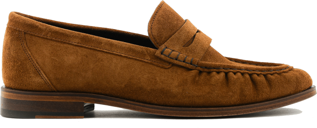 Posa Penny Loafer Dark Cognac Divers