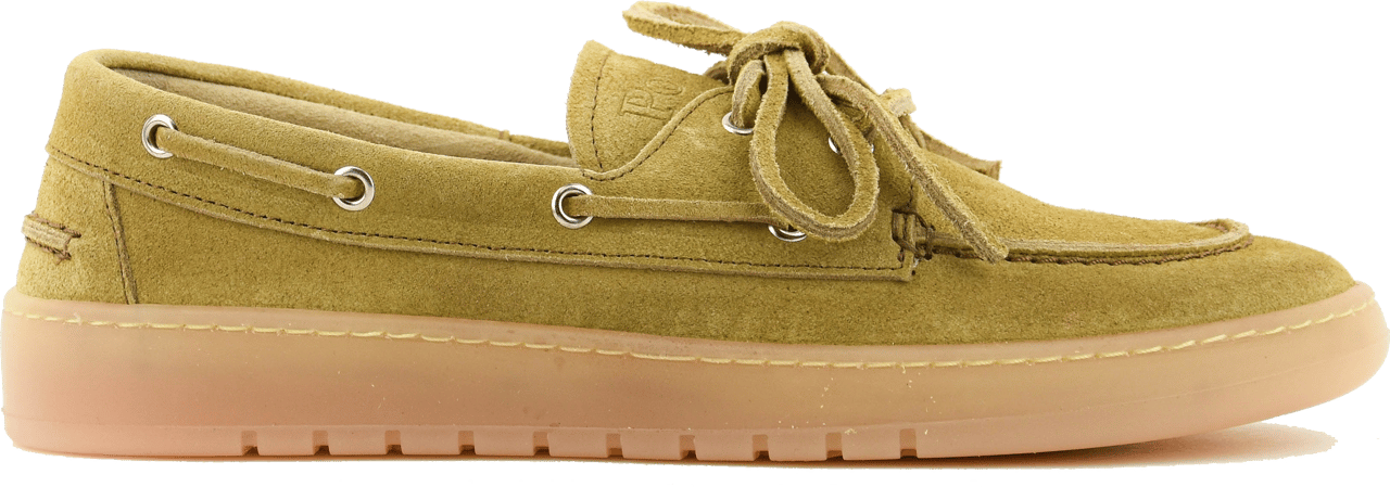 Posa Boat Loafer Man Tan Suede Bruin