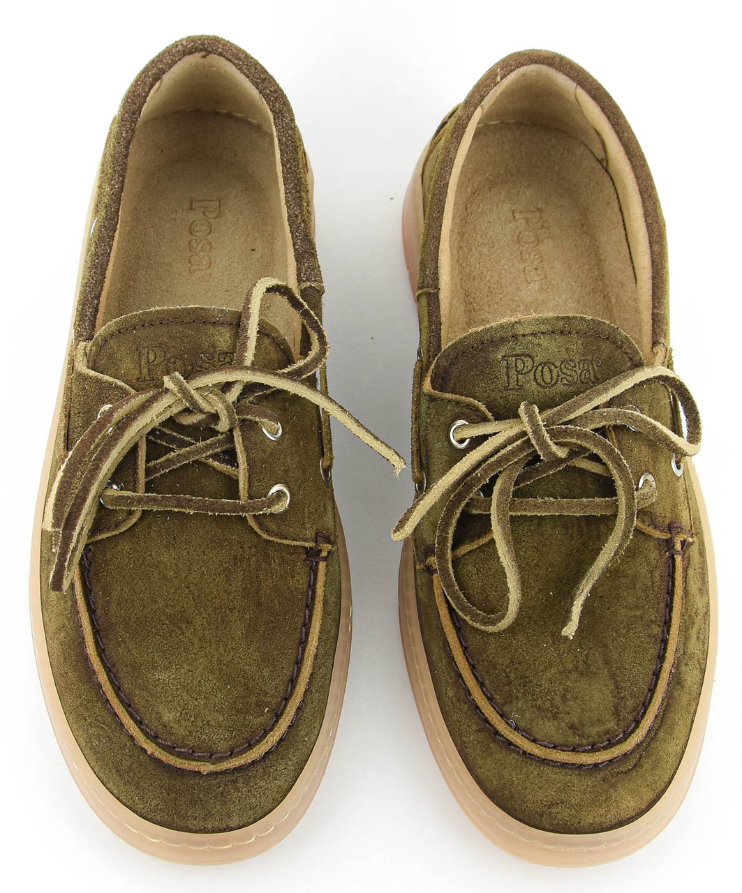 Posa Boat Loafer Man Desert Brown Bruin