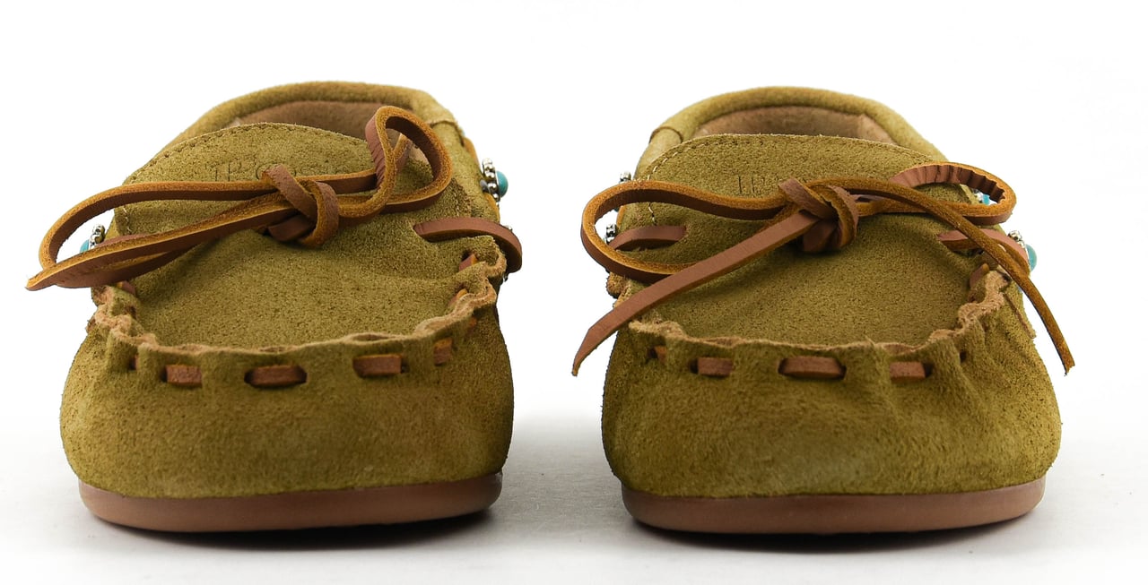 Posa Boat Loafer Western Tan Bruin