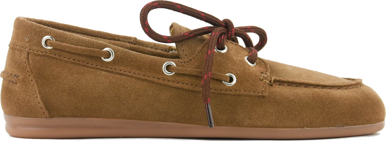 Posa Boat Loafer Light Choco Bruin