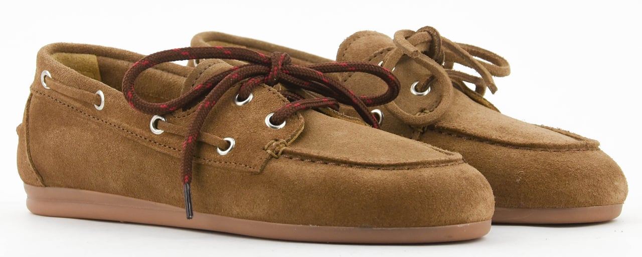 Posa Boat Loafer Light Choco Bruin