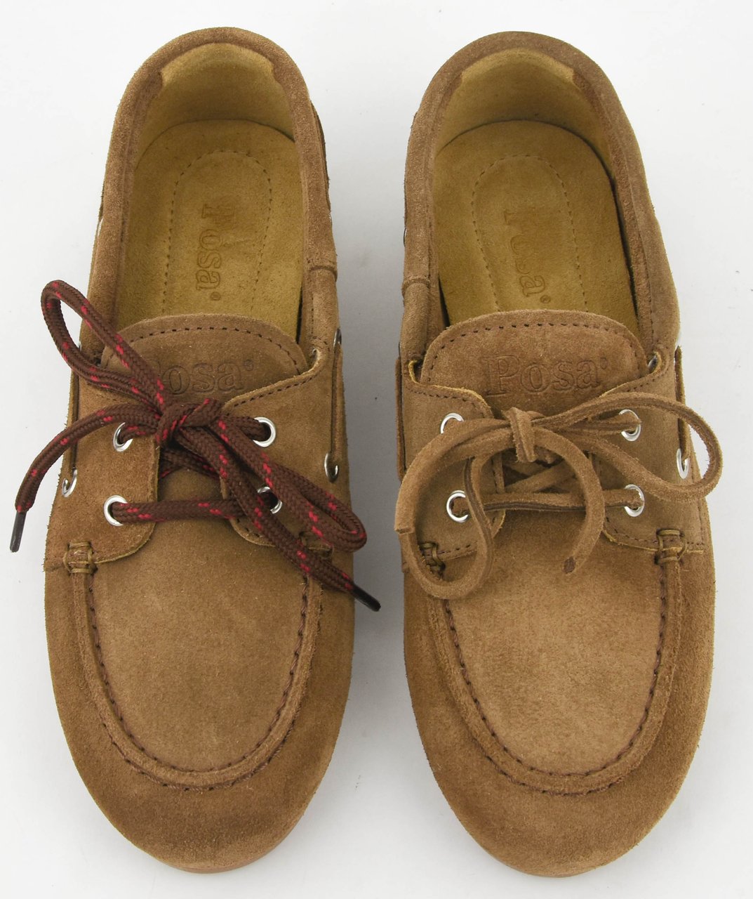 Posa Boat Loafer Light Choco Bruin