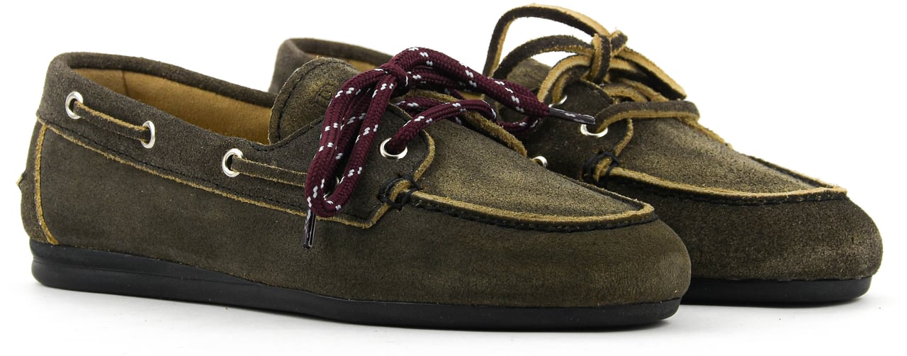 Posa Boat Loafer Daytona Grey Grijs