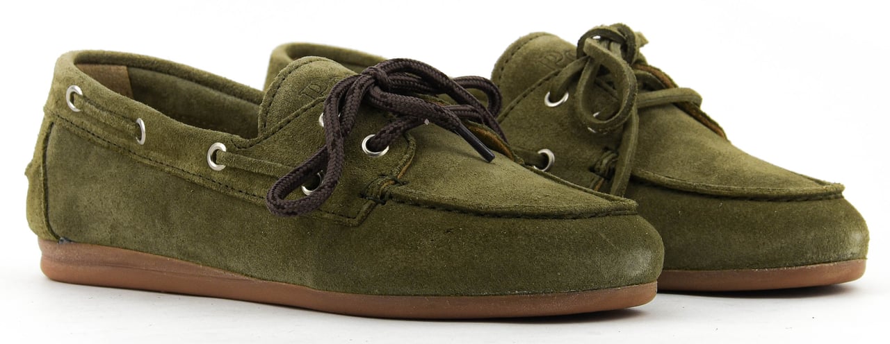 Posa Boat Loafer Khaki Groen