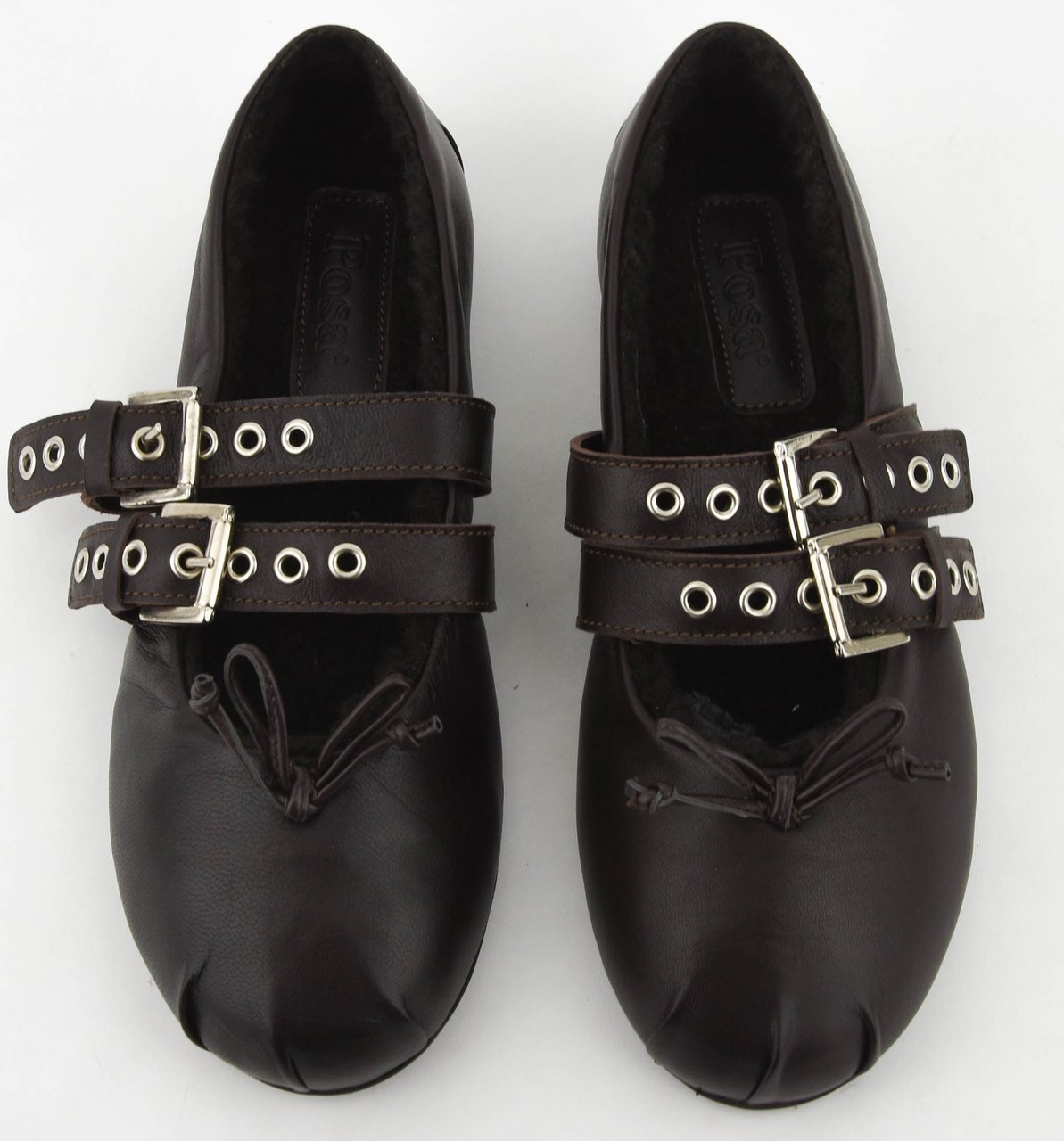 Posa Vita Ballerina Fur Dark Brown Bruin