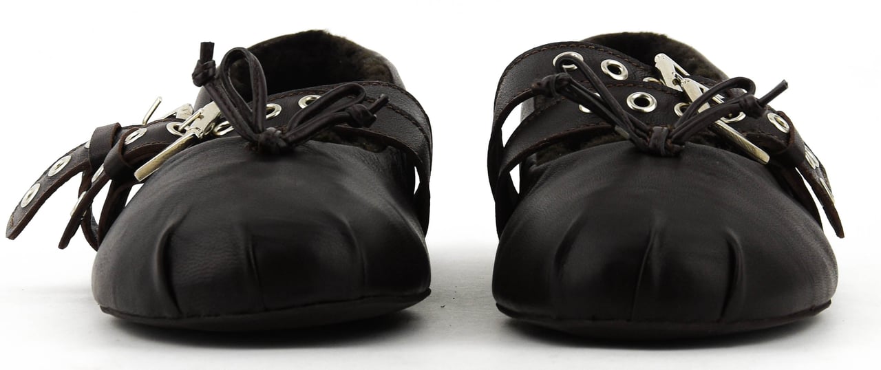 Posa Vita Ballerina Fur Dark Brown Bruin