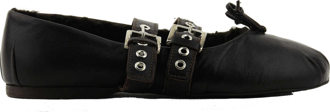 Posa Vita Ballerina Fur Dark Brown Bruin