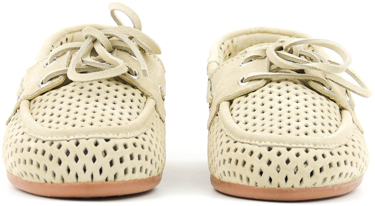 Posa Boat Loafer Light Taupe Beige