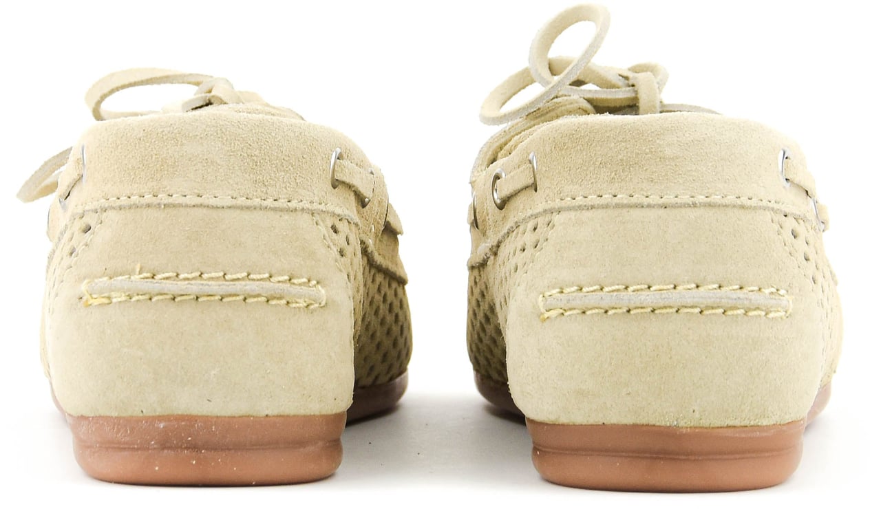 Posa Boat Loafer Light Taupe Beige