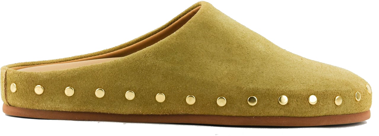 Posa Studded Mule Tan Bruin