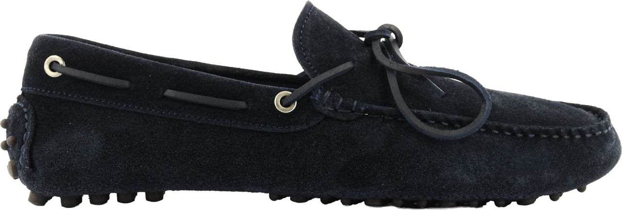 Posa Driving Shoe Night Blue Blauw