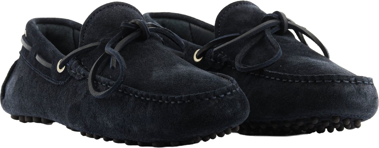 Posa Driving Shoe Night Blue Blauw