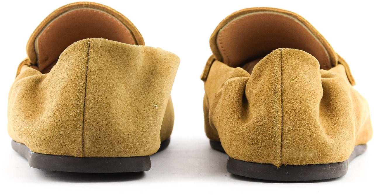 Posa Penny Loafer Square Light Camel Beige