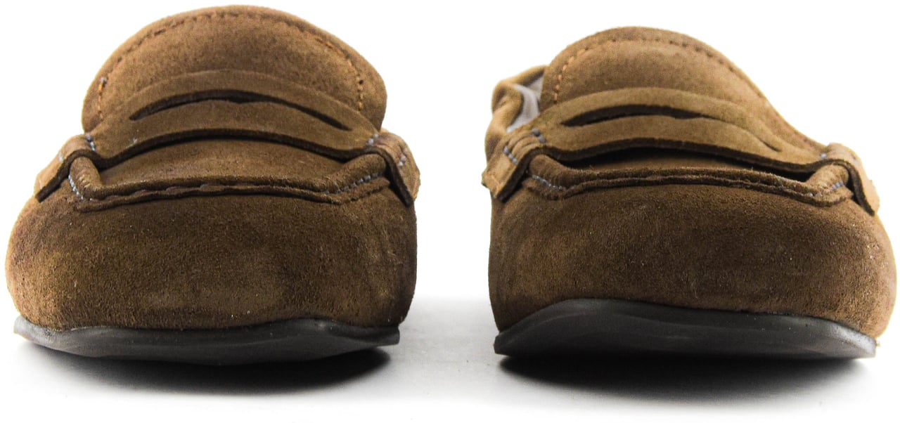 Posa Penny Loafer Square Dark Brown Bruin