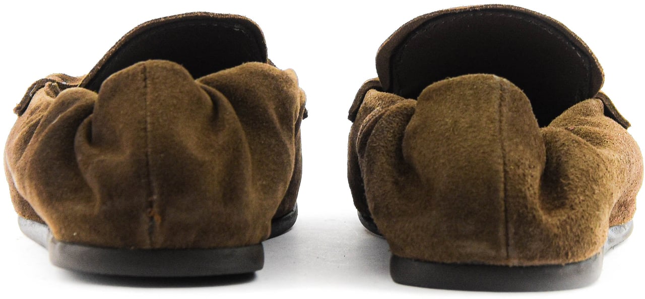 Posa Penny Loafer Square Dark Brown Bruin