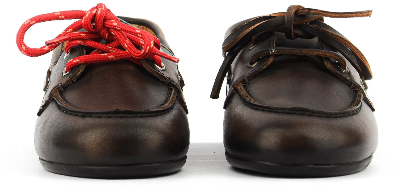 Posa Boat Loafer Brushed Coffee Bruin