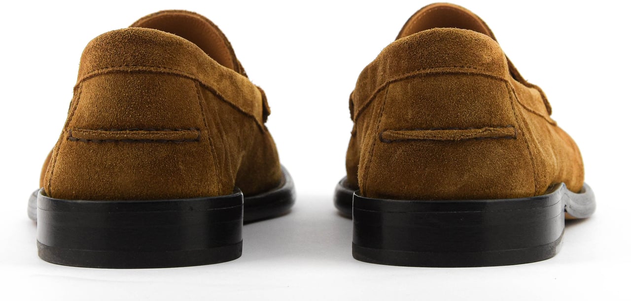 Posa Fringe Moccasin Tabacco Bruin