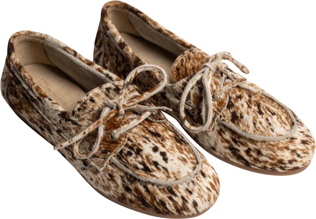 Posa Posa  Loafers Beige Boat Loafer Beige