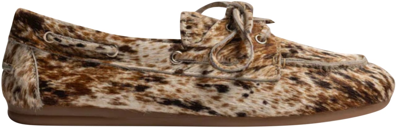 Posa Posa  Loafers Beige Boat Loafer Beige