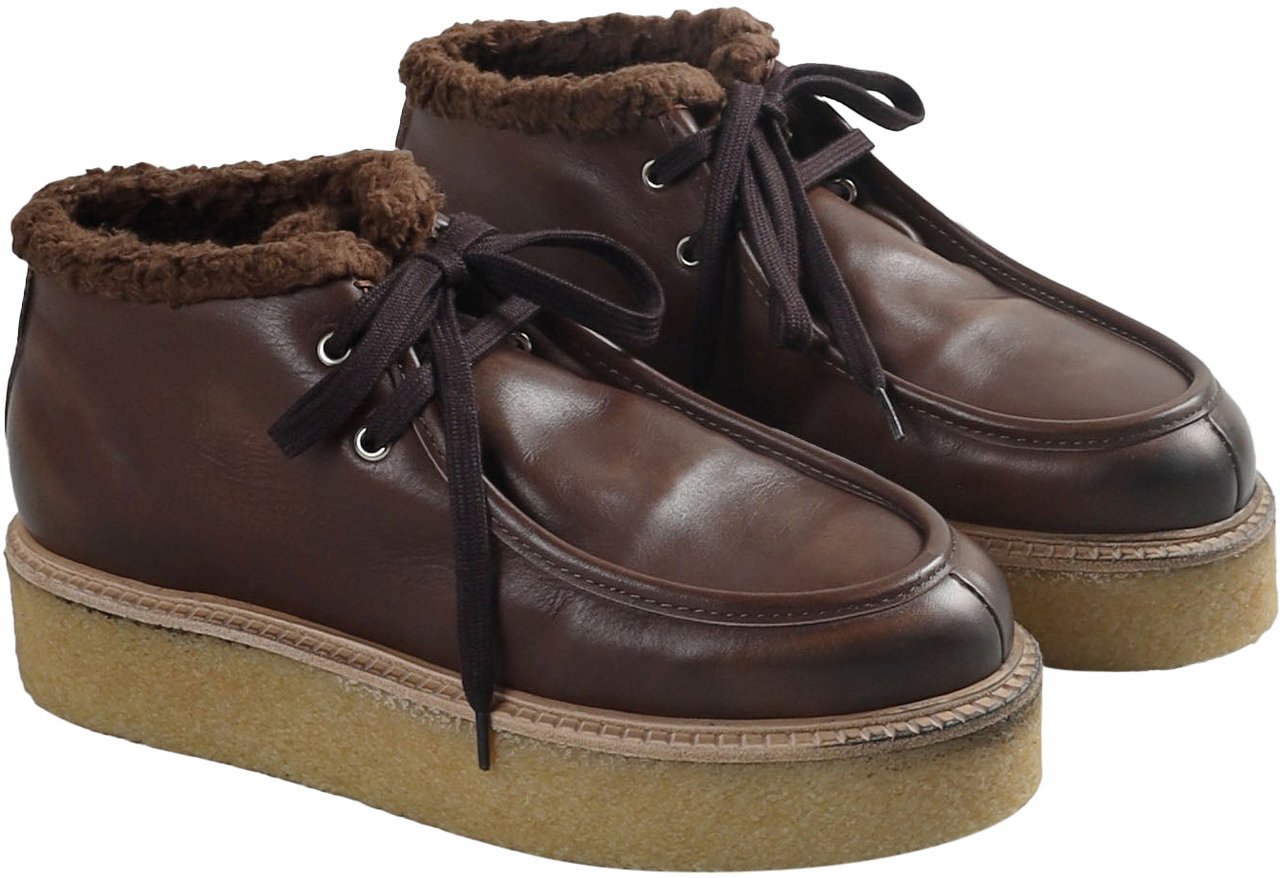 Posa Shearling Chukka boots Bruin