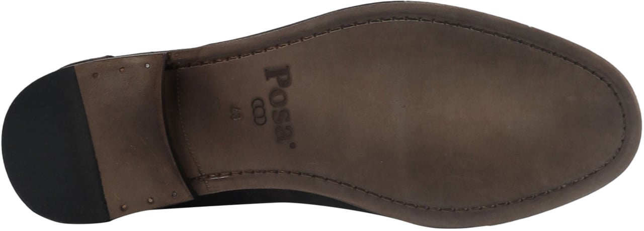Posa Wrinkle Penny loafers Bruin