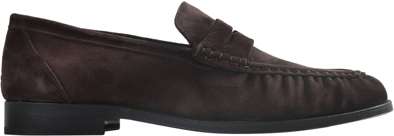 Posa Wrinkle Penny loafers Bruin
