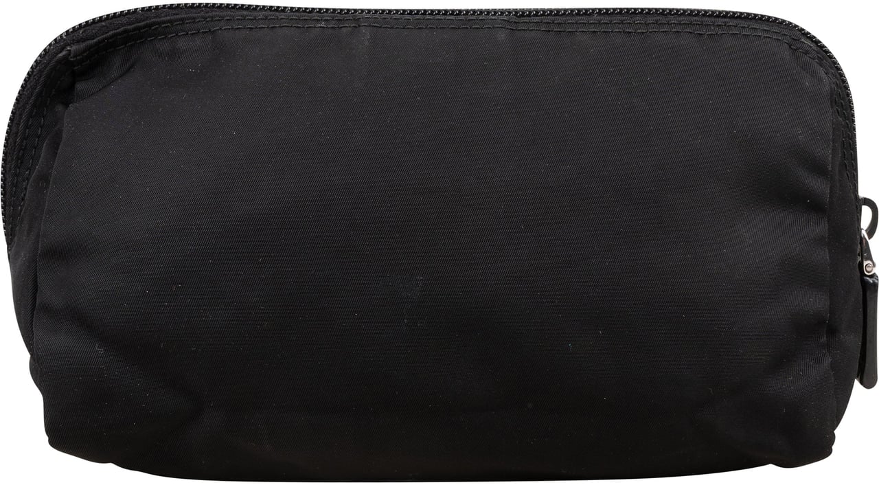 Prada Prada Nylon Triangle Pouch Zwart