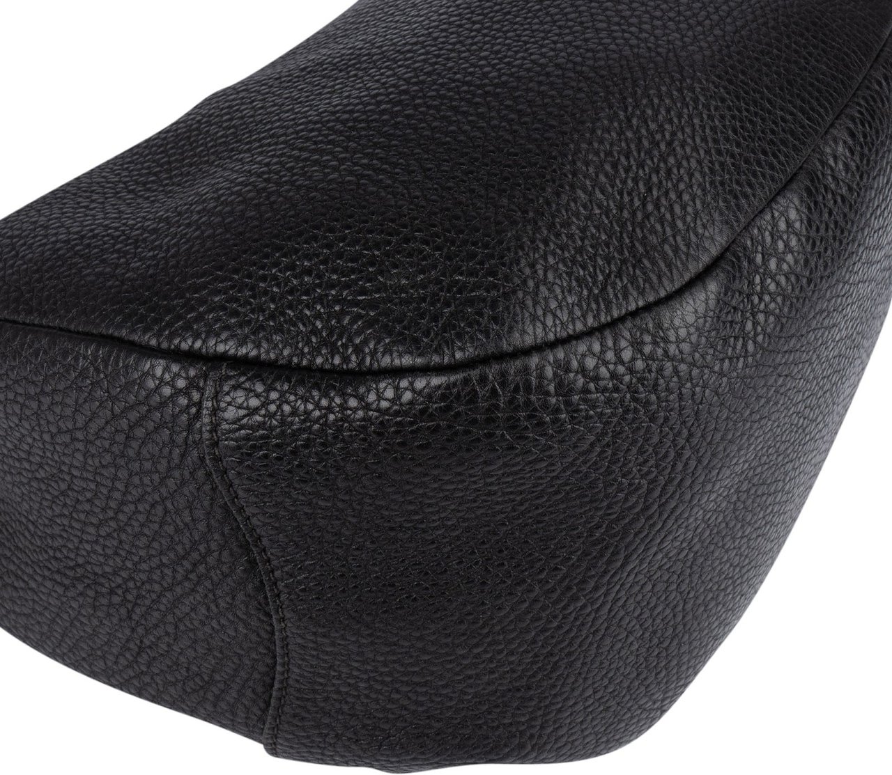 Prada Prada Vitello Daino Leather Shoulder Bag Zwart