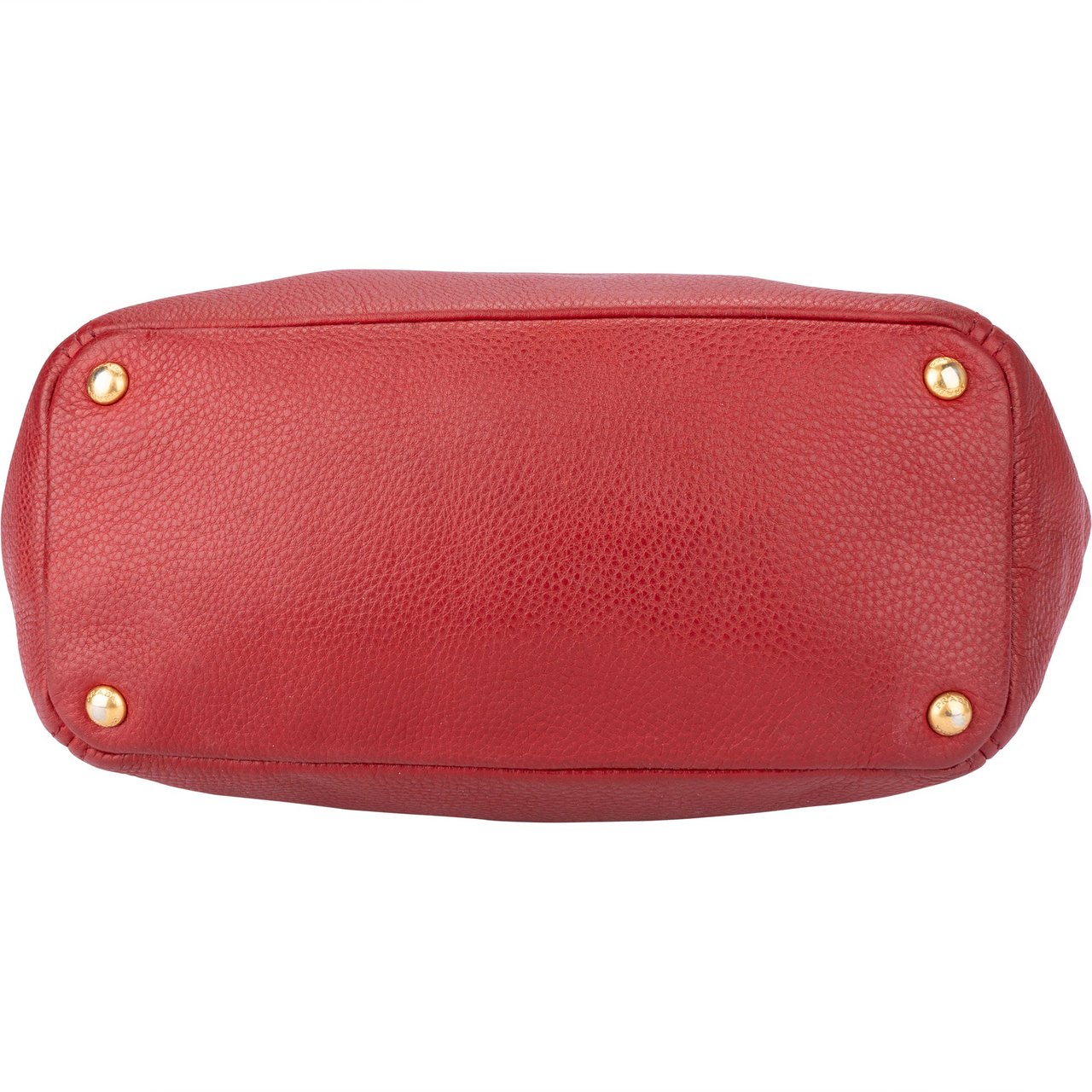 Prada Prada Red Calf Vitello Handbag Rood